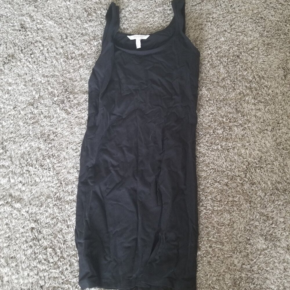 Long Tall Sally XS tall long tank top, black, size XS